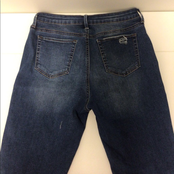 Knee Length Denim Shorts - Picture 2 of 5